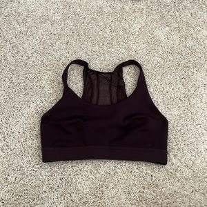 Lululemon mesh back sports bra
